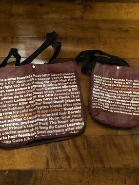 Rare Collectable Lululemon reusable Shoppers